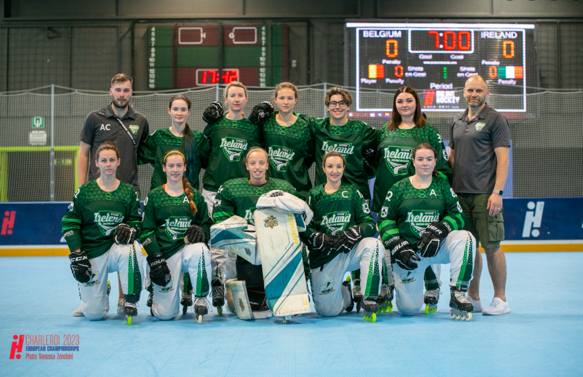 Read more about the article A Rising Star on the skates: Midleton College’s Phoebe Represents Ireland at the Inline Hockey European Championships
